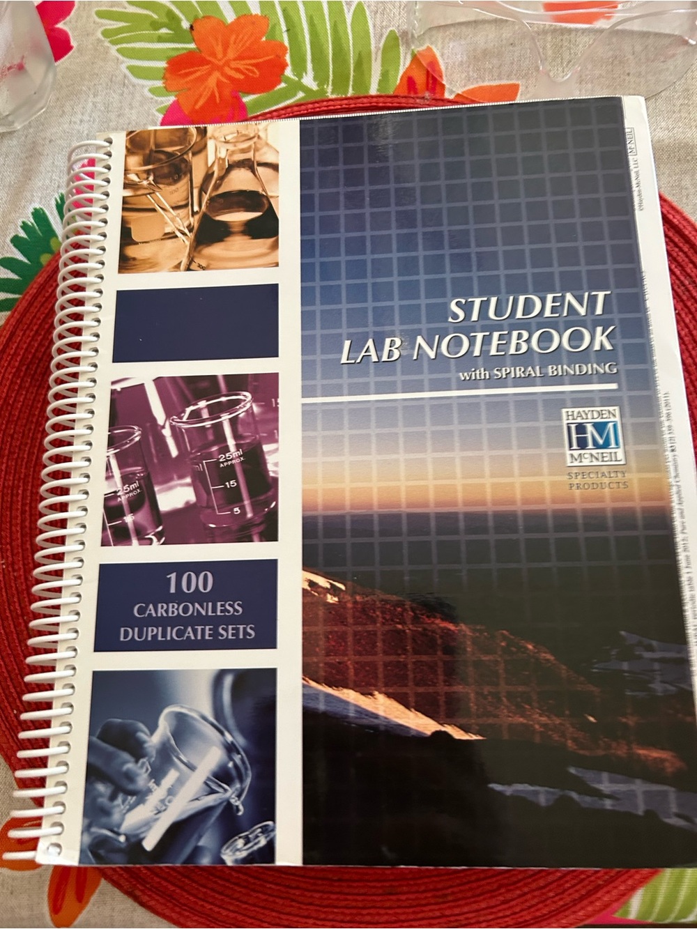 Hayden McNeil Student Lab Notebook - carbon less